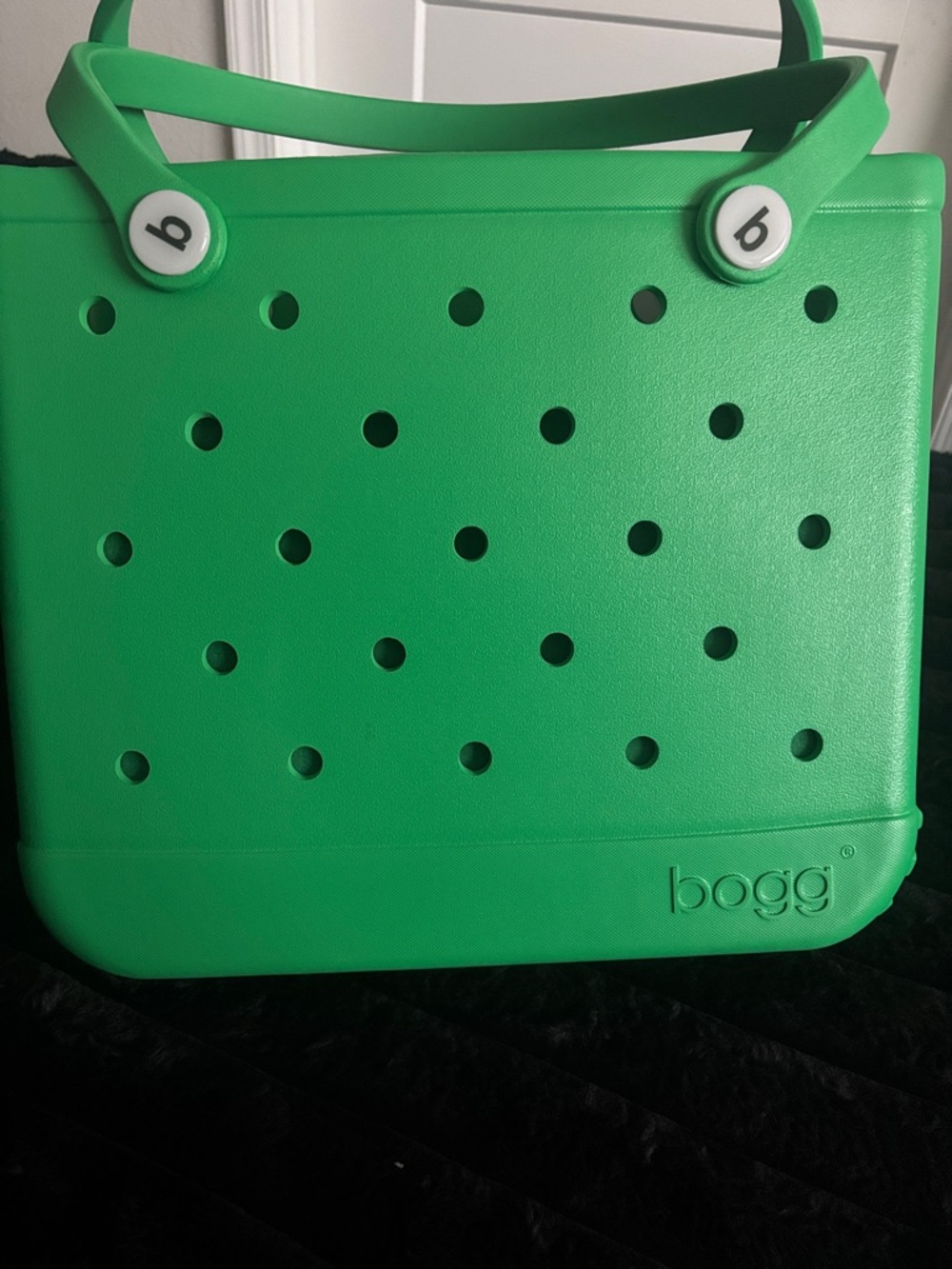 BOGG BAG Small Tote in Neon Green